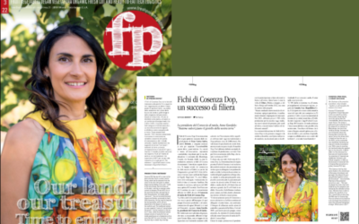 Il presidente Anna Garofalo sulla copertina di Fresh Point magazine (N°3/22)